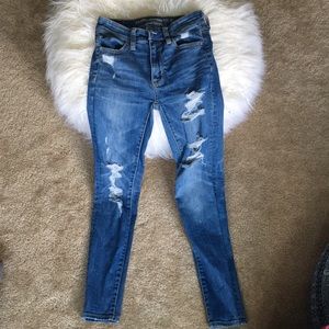 Ripped American Eagle Jeans